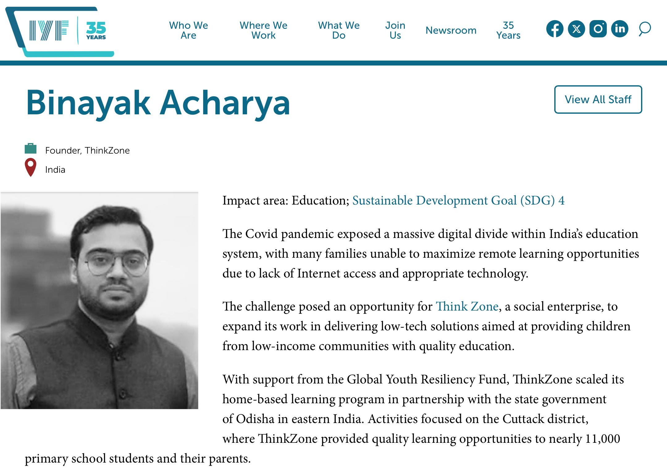 Global Youth Resilience Fund